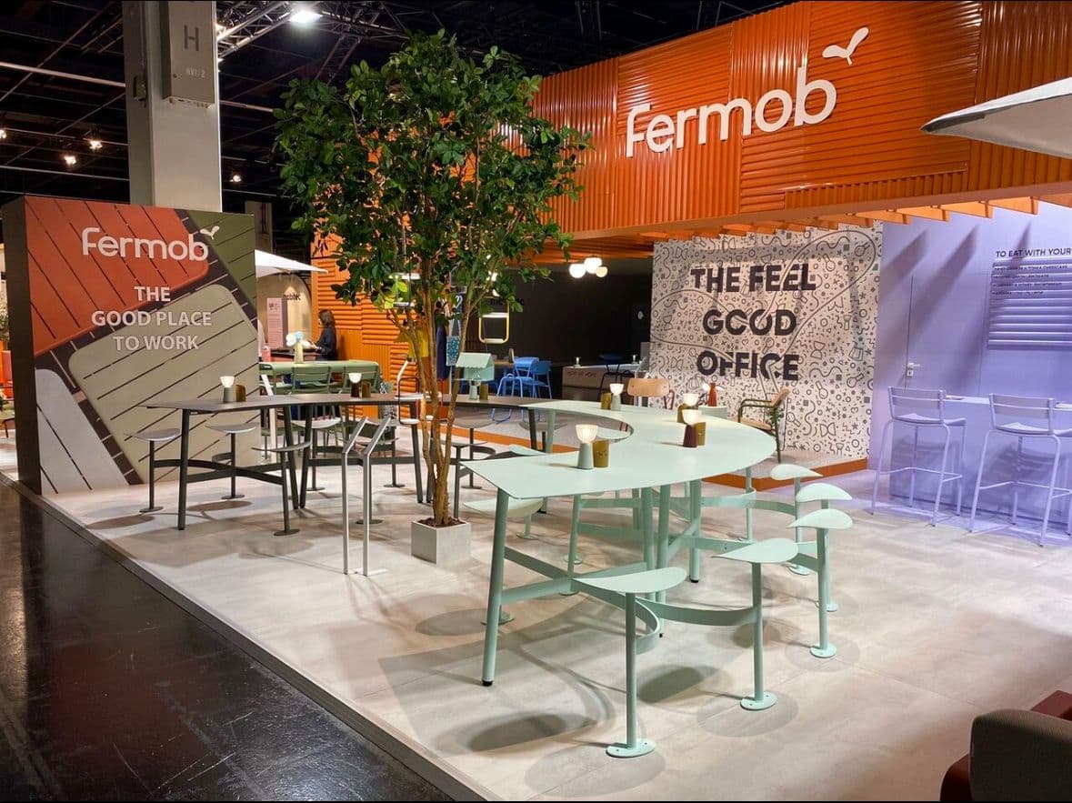 Fermob et Tiptoe salon orgatec